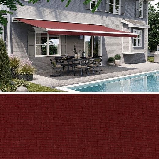 BURGUNDY TWEED